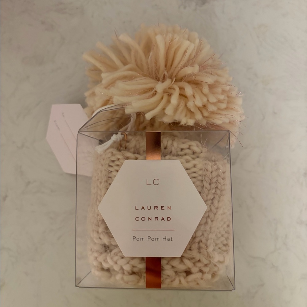 Lauren Conrad Pom Pom Hat
